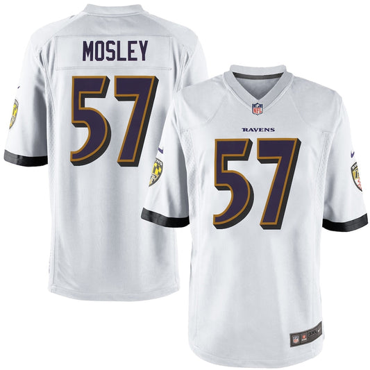 Baltimore Ravens S Cj Mosley NFL jersey front view