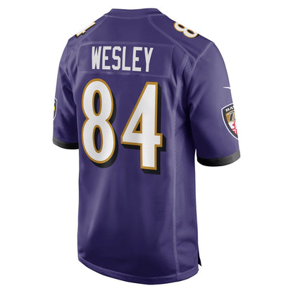 Baltimore Ravens Antoine Wesley NFL jersey front view