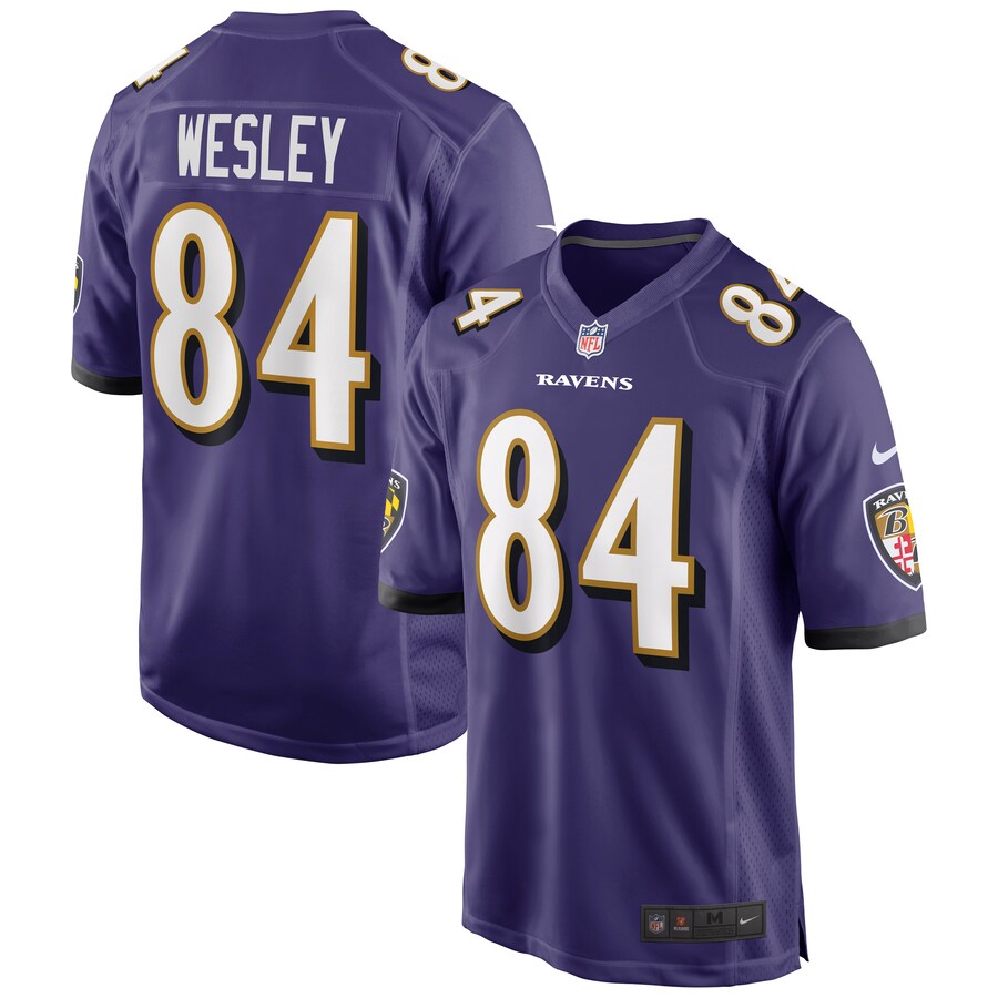 Baltimore Ravens Antoine Wesley NFL jersey front view