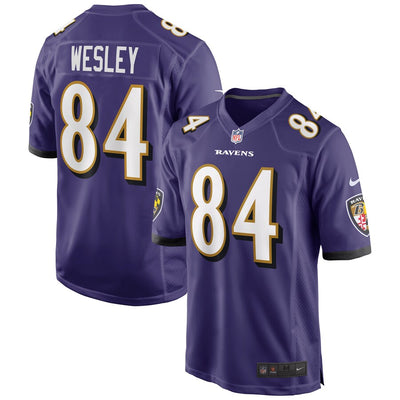 Baltimore Ravens Antoine Wesley NFL jersey front view