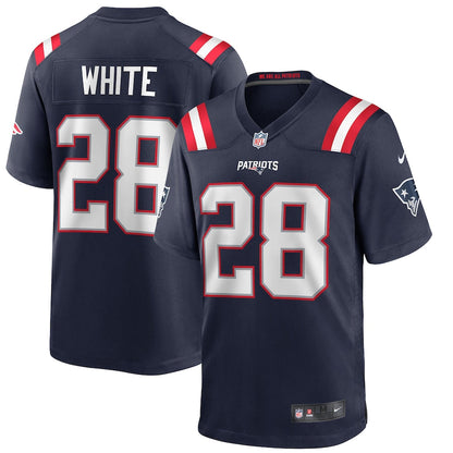 New England Patriots James NFL jersey front view