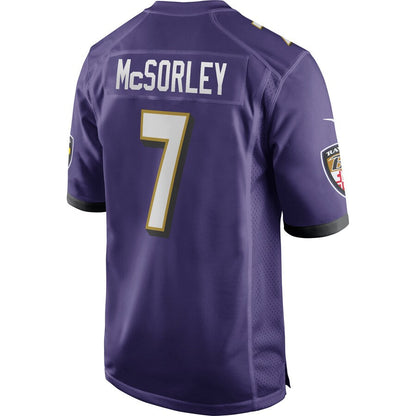 Baltimore Ravens Trace Mcsorley NFL jersey front view