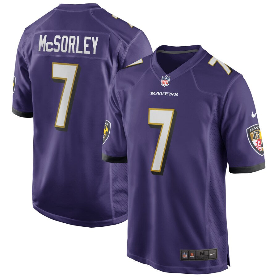 Baltimore Ravens Trace Mcsorley NFL jersey front view