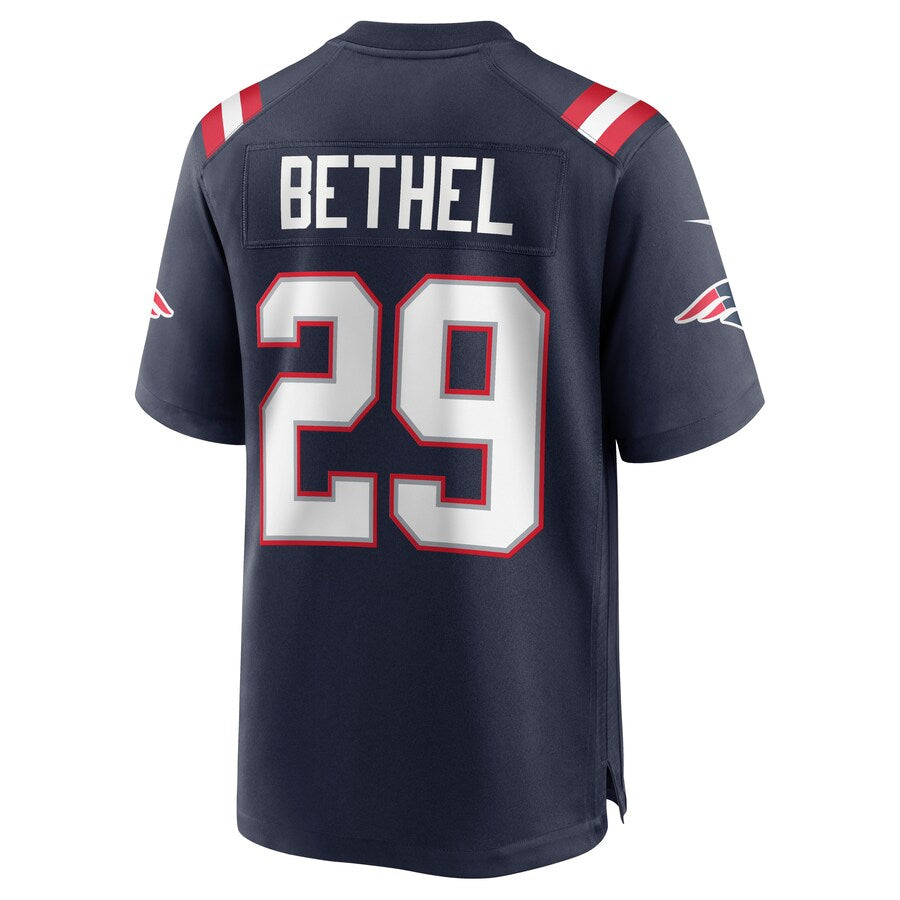 New England Patriots Justin Bethel NFL jersey front view