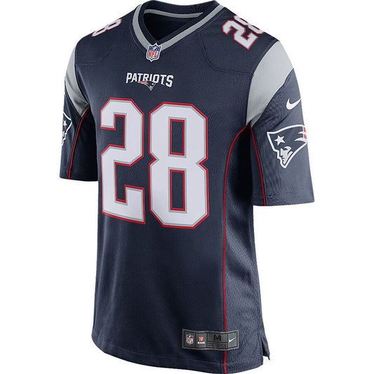 New England Patriots James NFL jersey front view