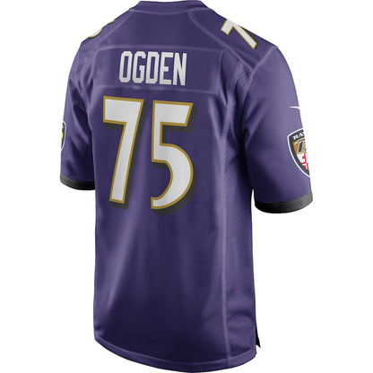 Baltimore Ravens Jonathan Ogden NFL jersey front view