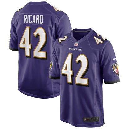 Baltimore Ravens Patrick Ricard NFL jersey front view