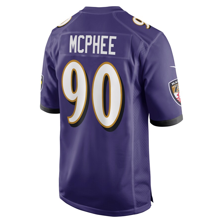 Baltimore Ravens Pernell Mcphee NFL jersey front view