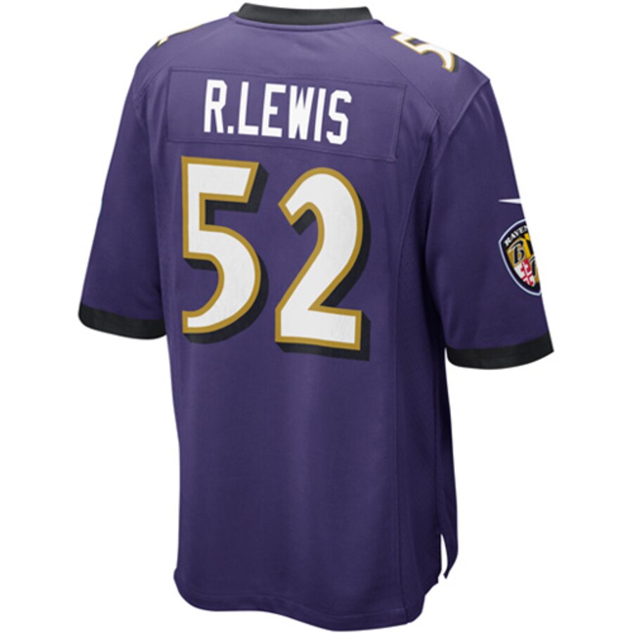 Baltimore Ravens S Ray Lewis NFL jersey front view