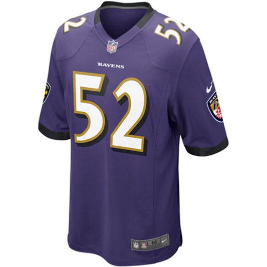 Baltimore Ravens S Ray Lewis NFL jersey front view
