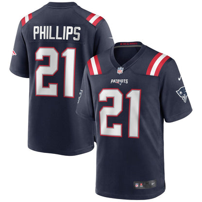 New England Patriots Adrian Phillips NFL jersey front view