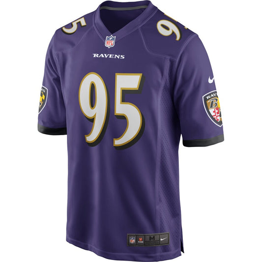 Baltimore Ravens Derek Wolfe NFL jersey front view