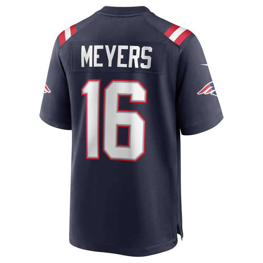 New England Patriots Jakobi Meyers NFL jersey front view