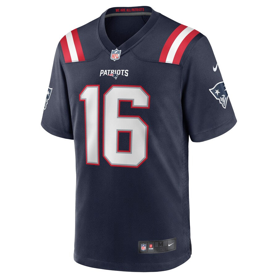 New England Patriots Jakobi Meyers NFL jersey front view