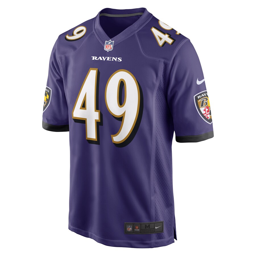 Baltimore Ravens Chris Board NFL jersey front view