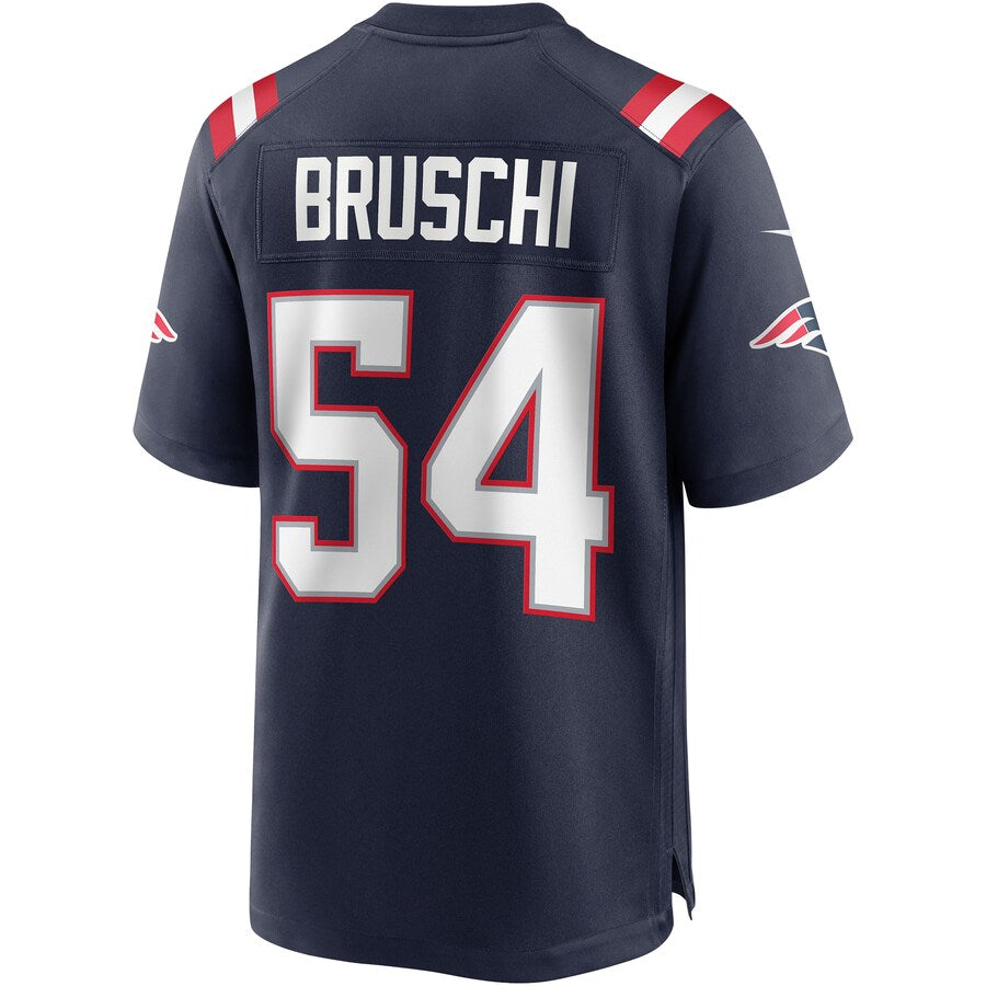 New England Patriots Tedy Bruschi NFL jersey front view