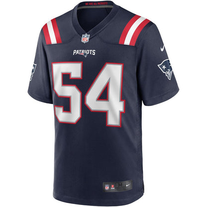 New England Patriots Tedy Bruschi NFL jersey front view