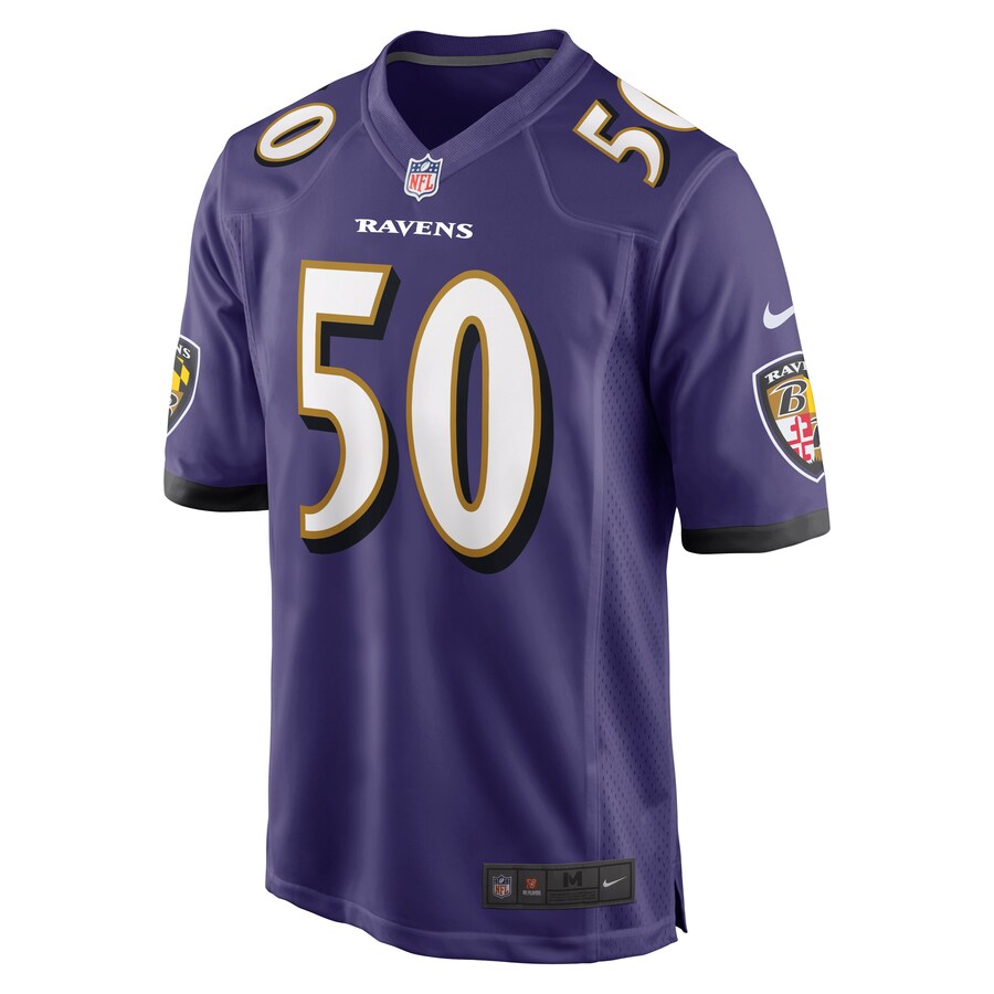 Baltimore Ravens Otaro Alaka NFL jersey front view