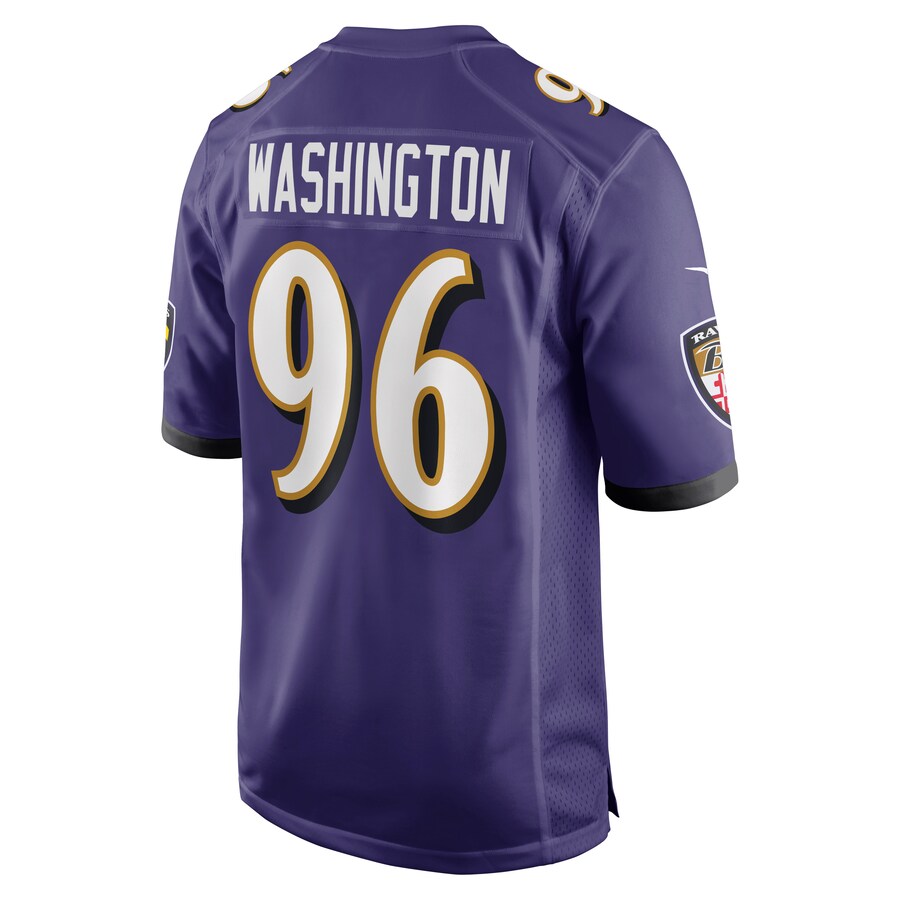 Baltimore Ravens Broderick Washington NFL jersey front view