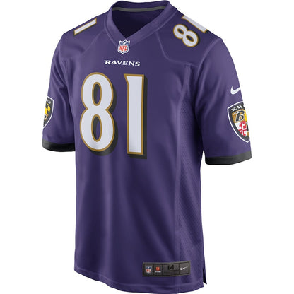 Baltimore Ravens Hayden Hurst NFL jersey front view