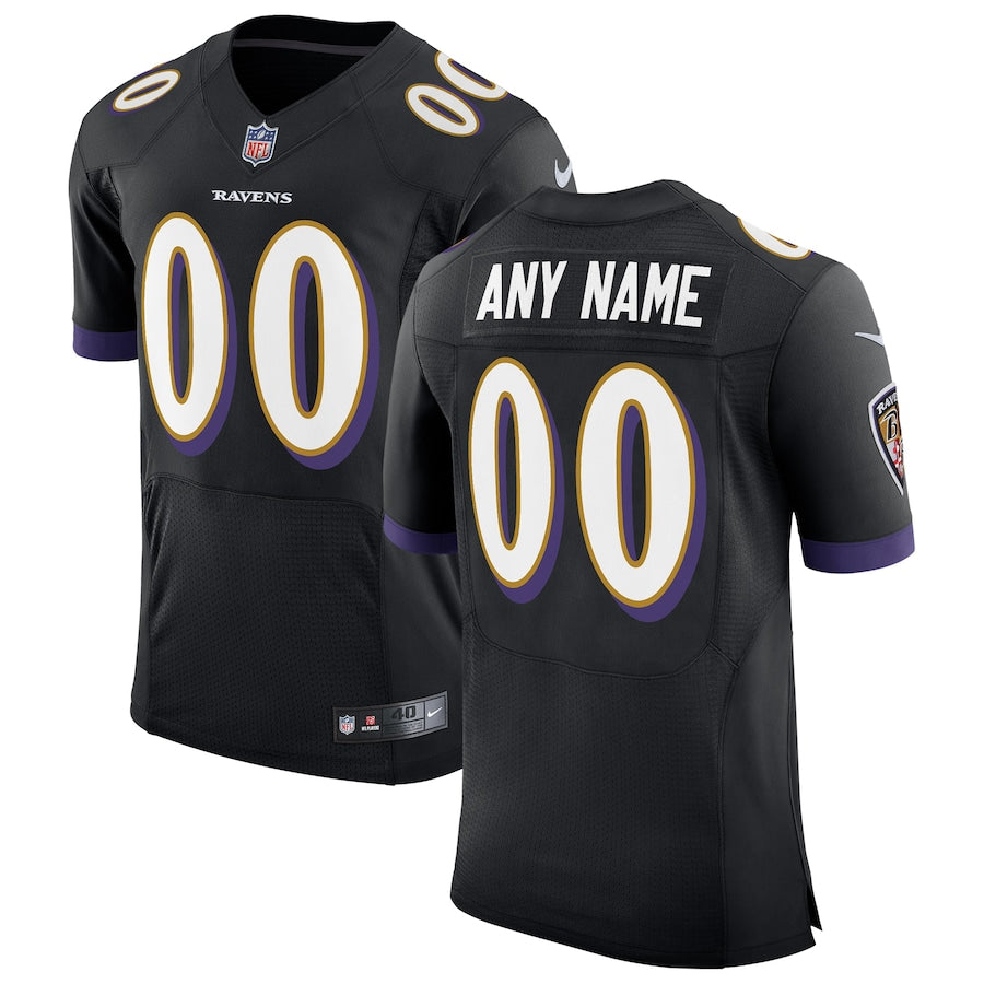 Baltimore Ravens Speed Machine NFL jersey front view