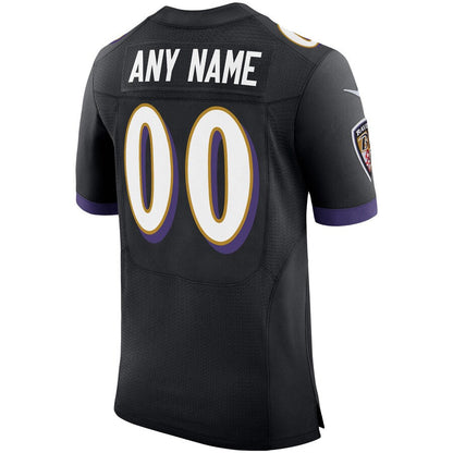 Baltimore Ravens Speed Machine NFL jersey front view