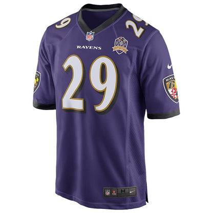 Baltimore Ravens Justin Forsett Patch NFL jersey front view