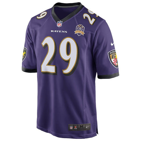 Baltimore Ravens Justin Forsett Patch NFL jersey front view