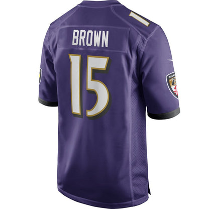 Baltimore Ravens Marquise NFL jersey front view