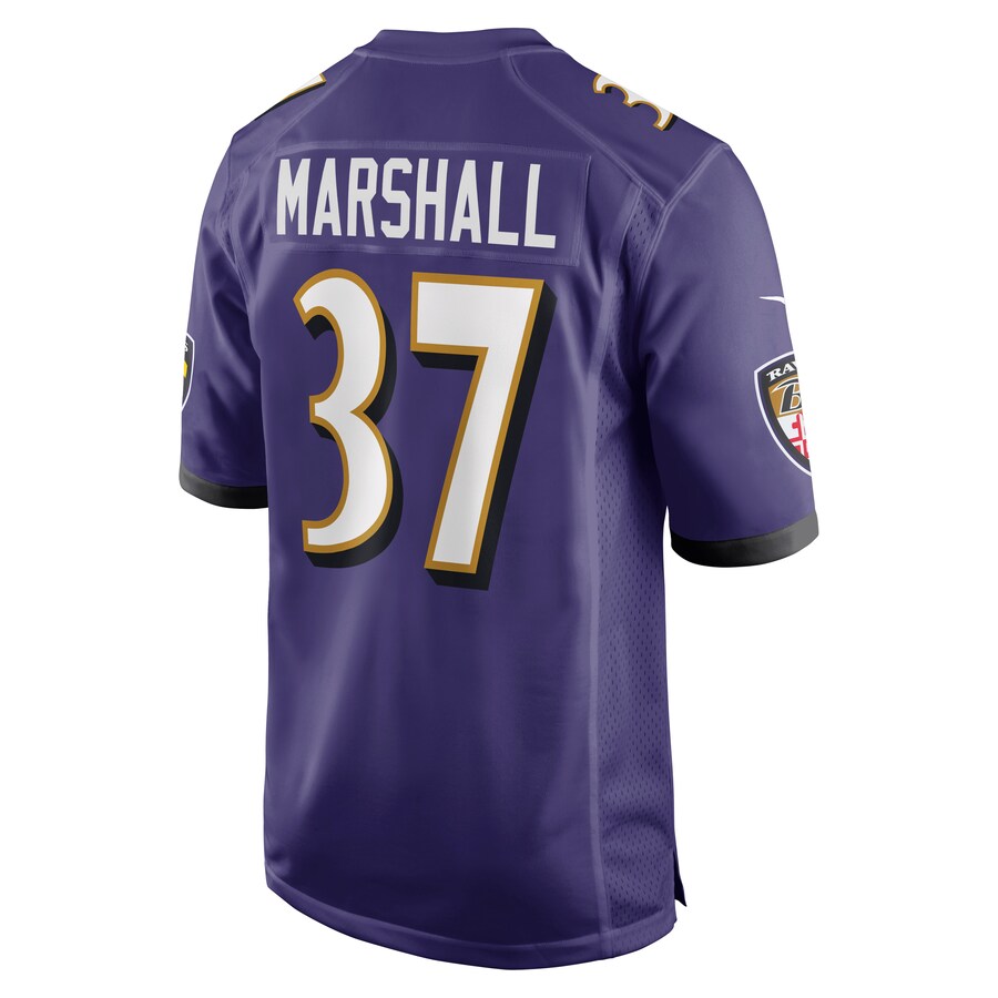 Baltimore Ravens Iman Marshall NFL jersey front view