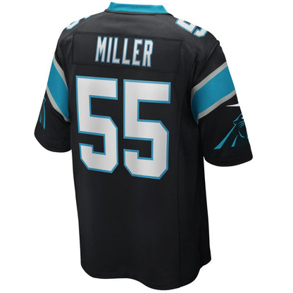 Carolina Panthers Christian Miller NFL jersey front view