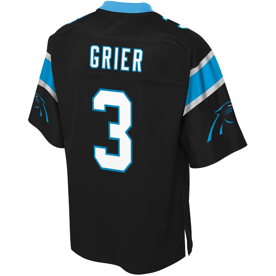 Carolina Panthers Will Grier Big Tall NFL jersey front view