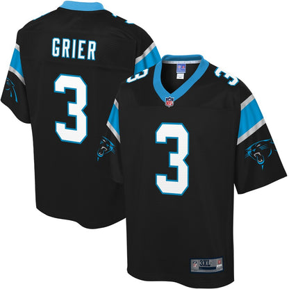 Carolina Panthers Will Grier Big Tall NFL jersey front view