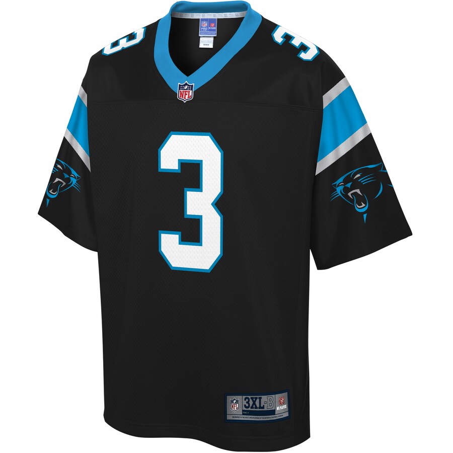 Carolina Panthers Will Grier Big Tall NFL jersey front view
