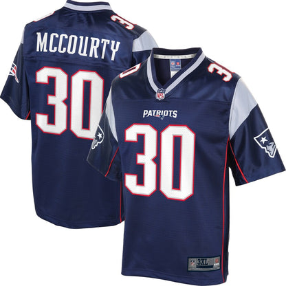 New England Patriots Jason Mccourty Big Tall NFL jersey front view