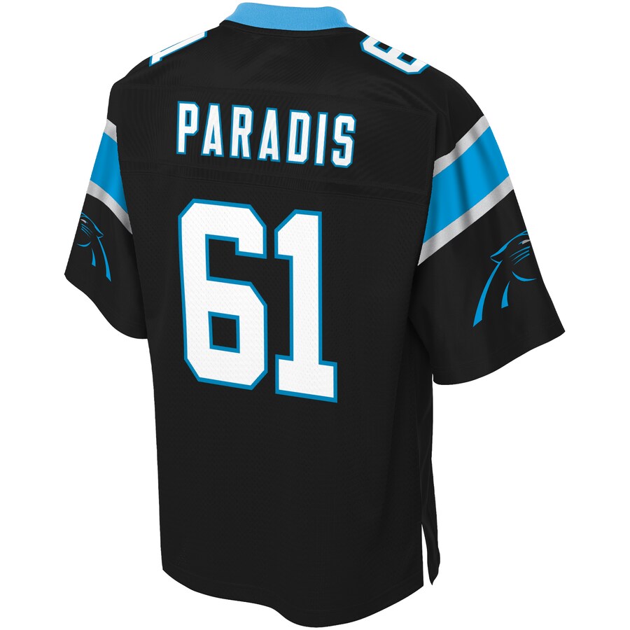 Carolina Panthers Matt Paradis Big Tall NFL jersey front view
