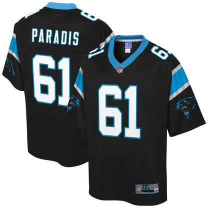 Carolina Panthers Matt Paradis Big Tall NFL jersey front view
