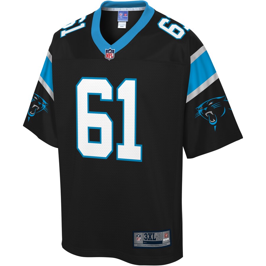 Carolina Panthers Matt Paradis Big Tall NFL jersey front view