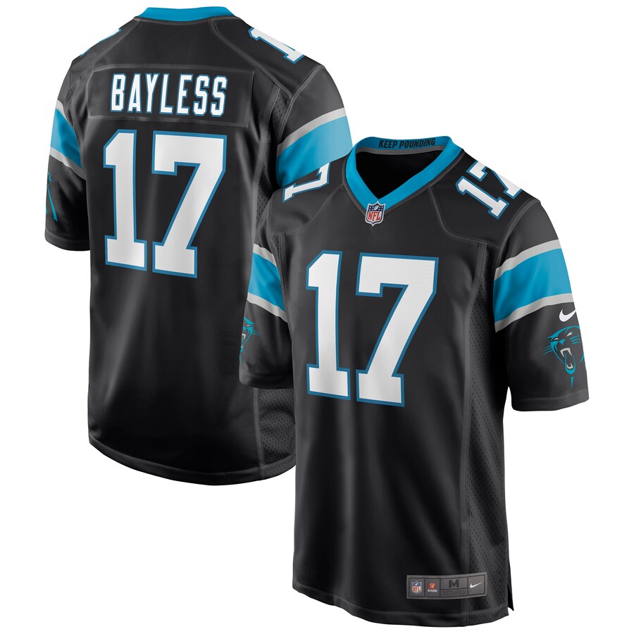 Carolina Panthers Omar Bayless NFL jersey front view