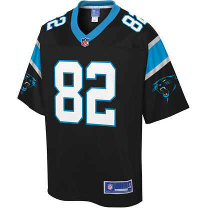 Carolina Panthers Chris Manhertz Big Tall NFL jersey front view