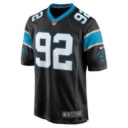 Carolina Panthers Zach Kerr NFL jersey front view