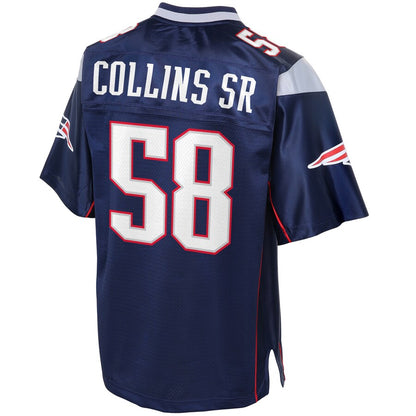 New England Patriots Jamie Collins Sr Big Tall NFL jersey front view