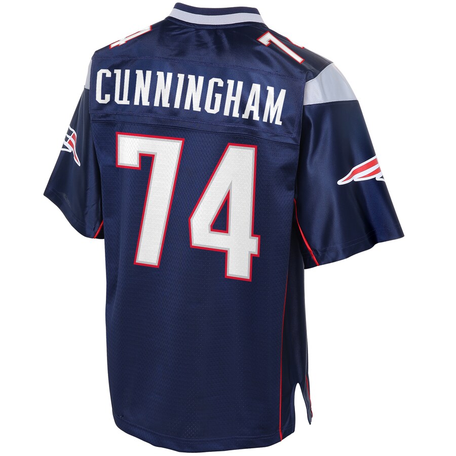 New England Patriots Korey Cunningham Big Tall NFL jersey front view