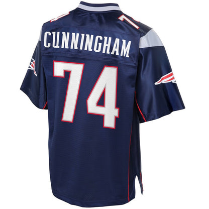 New England Patriots Korey Cunningham Big Tall NFL jersey front view