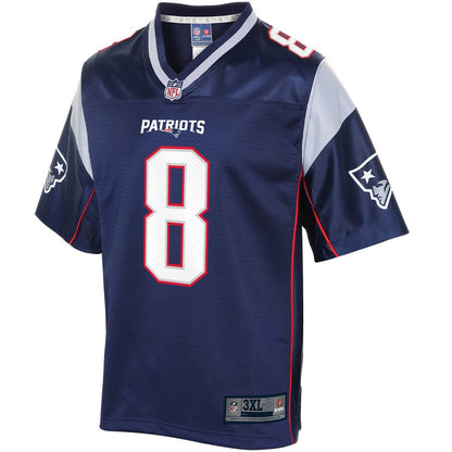 New England Patriots Younghoe Koo Big Tall NFL jersey front view