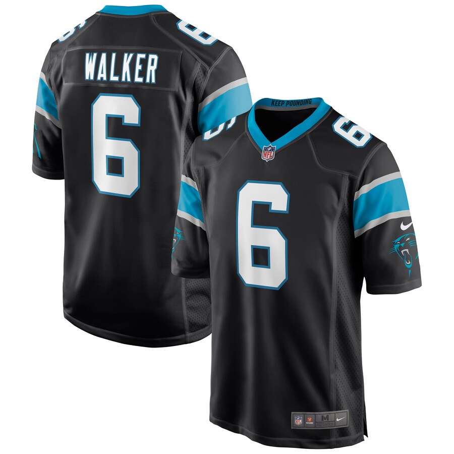 Carolina Panthers Pj Walker NFL jersey front view