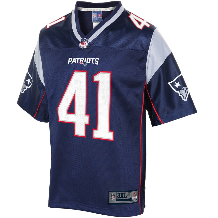 New England Patriots Dangelo Ross Big Tall NFL jersey front view