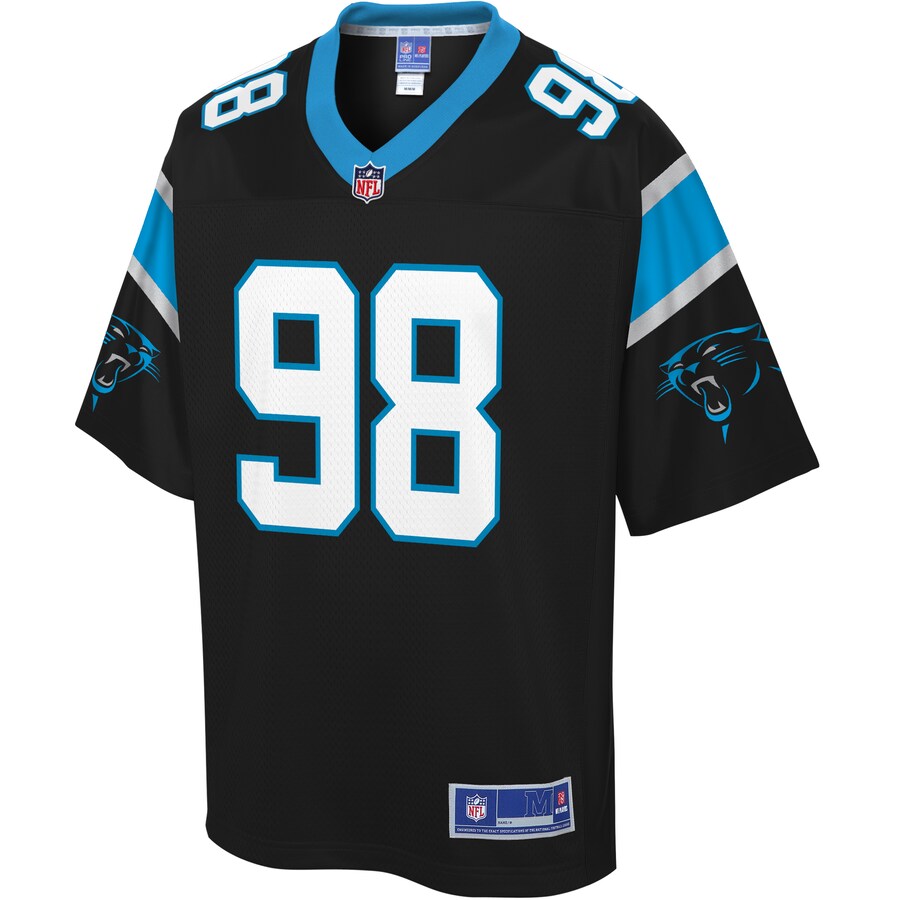 Carolina Panthers Marquis Haynes Big Tall NFL jersey front view