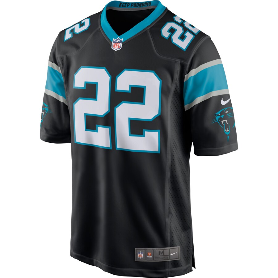 Carolina Panthers Christian Mccaffrey NFL jersey front view