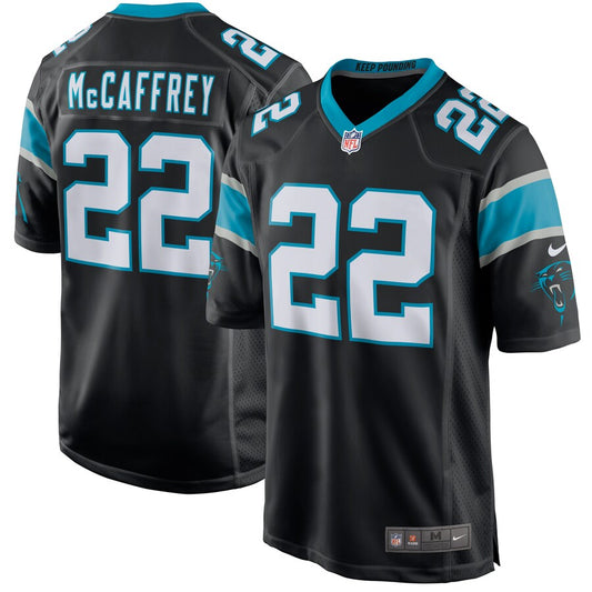 Carolina Panthers Christian Mccaffrey NFL jersey front view